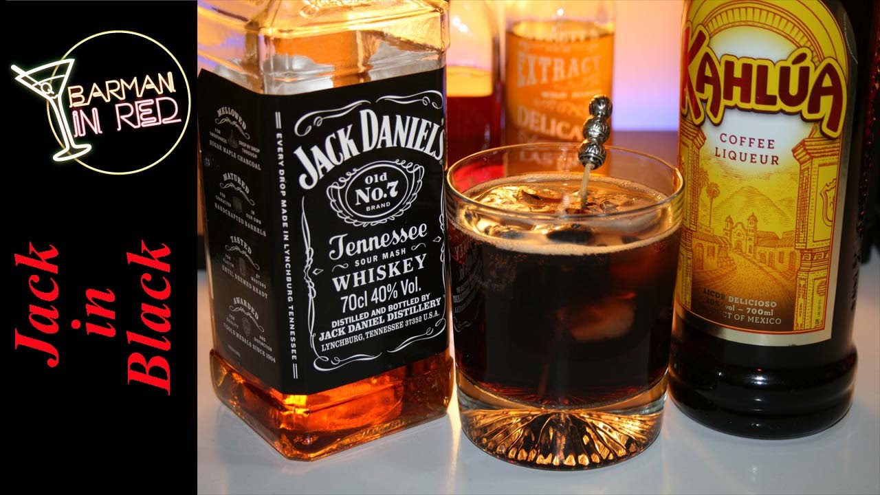 Cocteles Fáciles con Whiskey Jack Daniels - BLACK IN JACK COCKTAIL