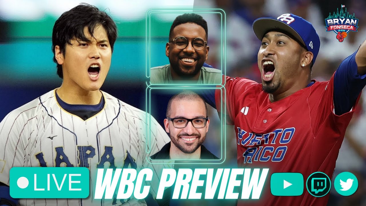 LIVE: World Baseball Classic Preview | w/ Bradford William Davis | Plus FIBA World Cup Qualifiers