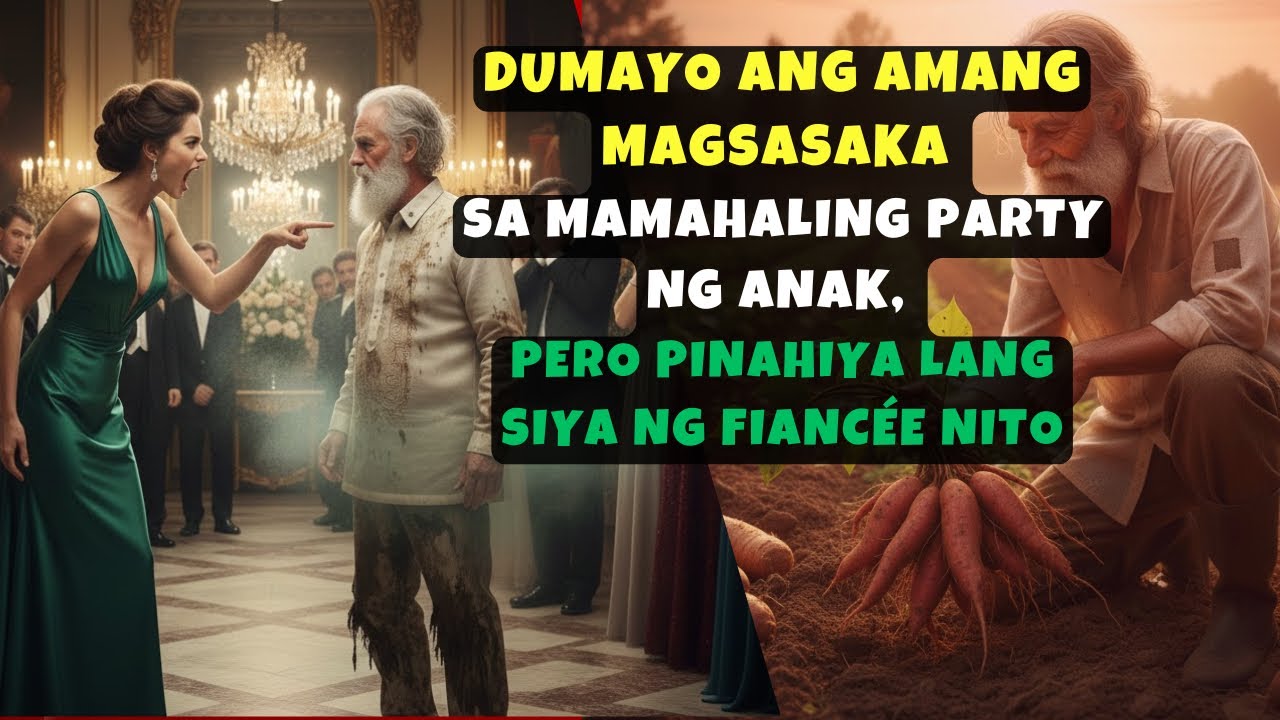 DUMAYO ANG AMANG MAGSASAKA SA MAMAHALING PARTY NG ANAK, PERO PINAHIYA LANG SIYA NG FIANCÉE NITO