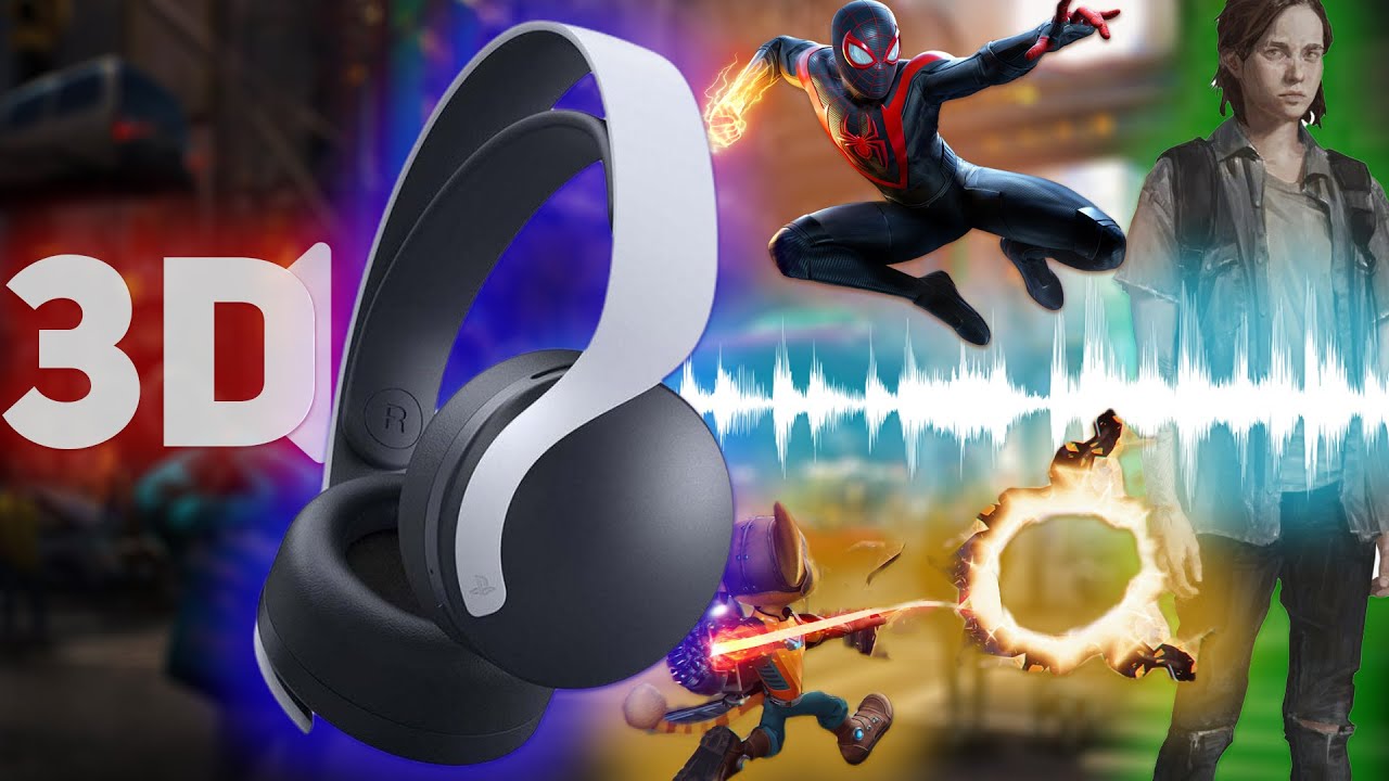 SONY PULSE 3D: ГАРНИТУРА ДЛЯ ПК И PlayStation 5