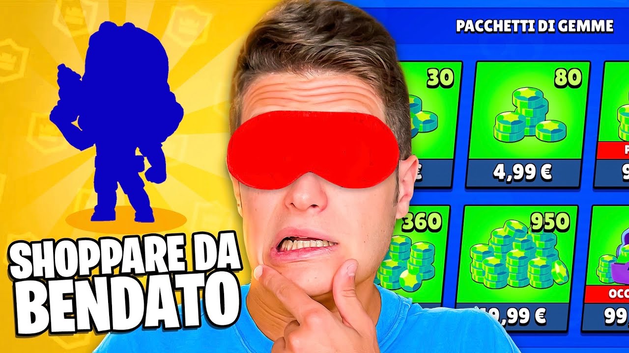 💵SHOPPARE DA BENDATO CHALLENGE SU BRAWL STARS!! *Ho Speso tutti i SOLDI*