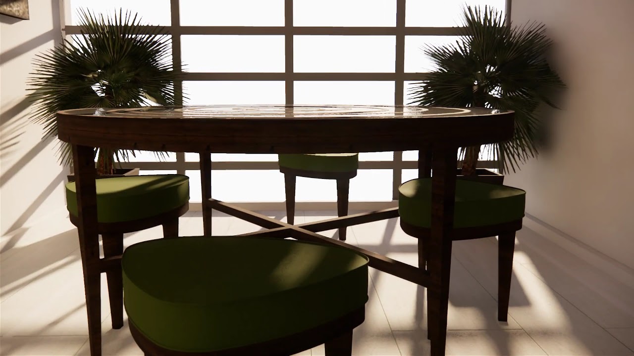 Rounded Rose Table - PERPETUA