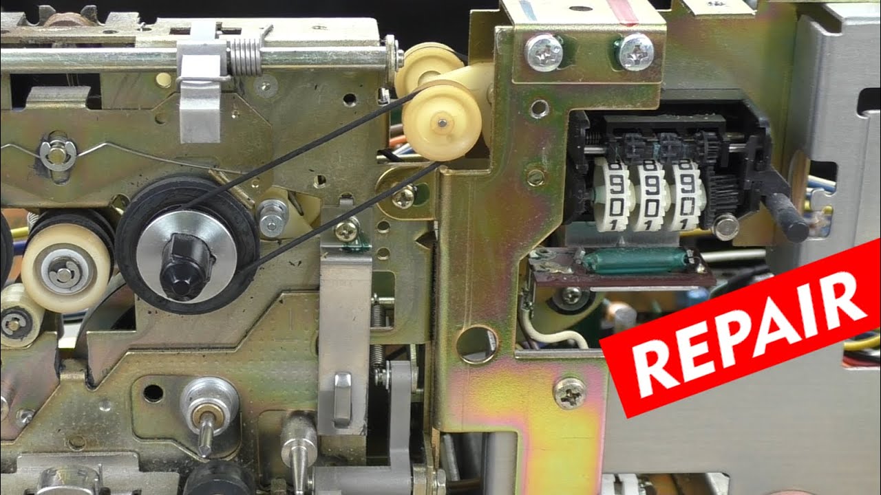 Sansui SC-1100 Repair Problem Immediate Auto Stop | Постоянно срабатывает автостоп