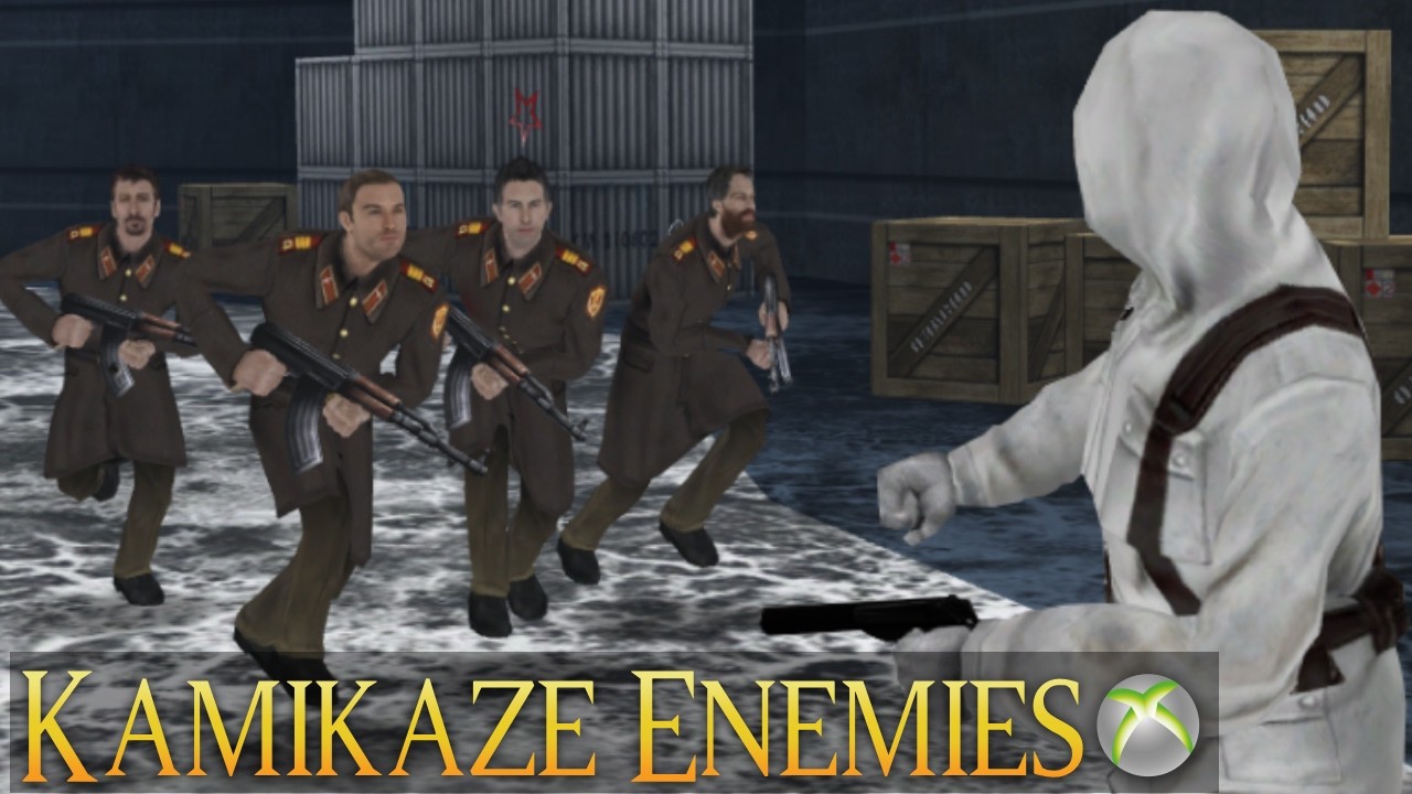 Kamikaze Enemies But In GoldenEye XBLA