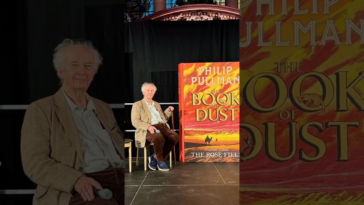 Филип Пулман представляет последний том &laquo;Книги пыли&raquo; в издательстве Waterstones