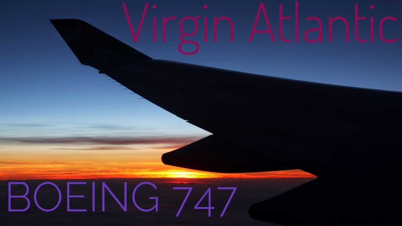 Virgin Atlantic Boeing 747 Economy Class New York JFK to Manchester (Full Flight)