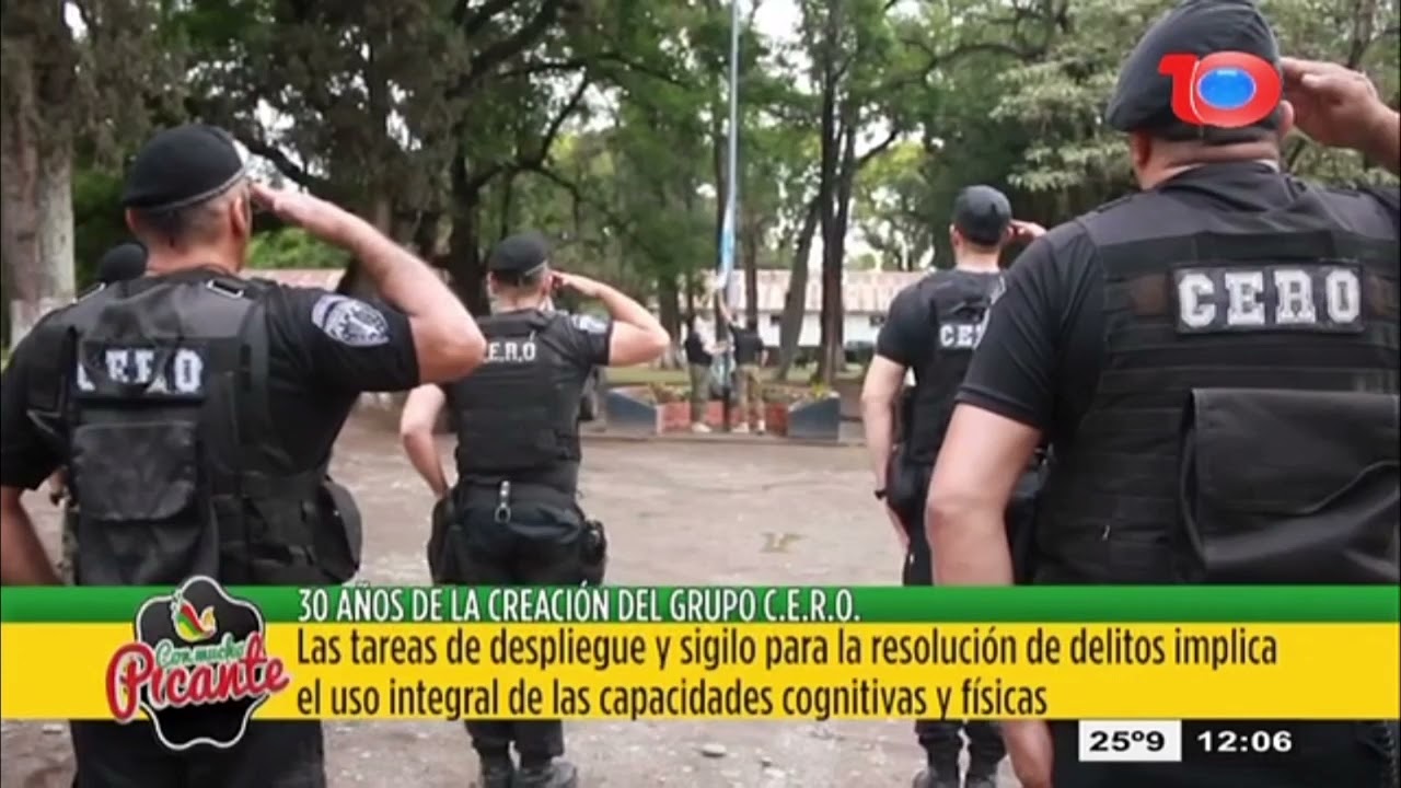30 años de la creación de GRUPO C.E.R.O. Cuerpo de Rescates y Operaciones de la Policía de Tucumán