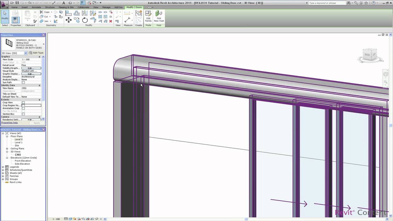 Tutorial: Overview All-in-One Revit Sliding Door & Window Family - Part 2