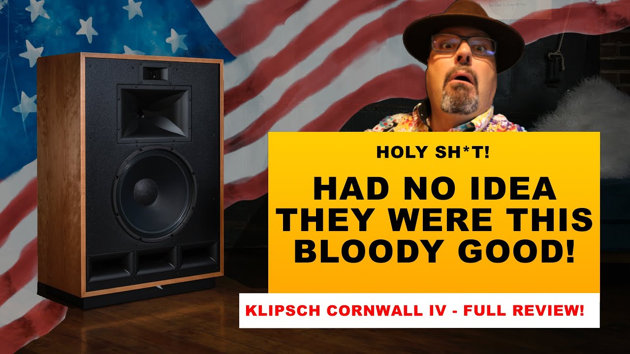 Klipsch Cornwall IV - HOLY SH*T!    FULL REVIEW!