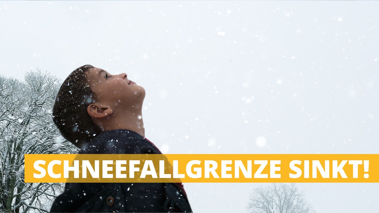 3-Tage-Wetter: Schneefallgrenze sinkt! Wo die Flocken fallen