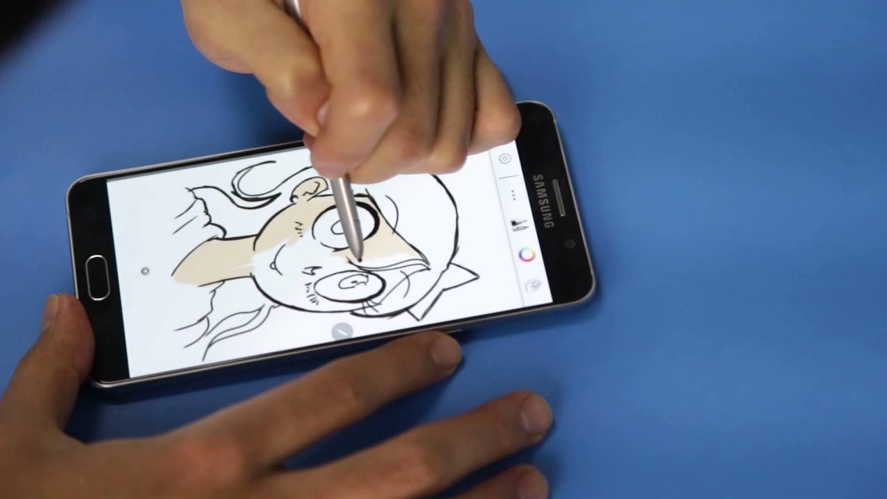 Galaxy Note 5 Speed Drawing