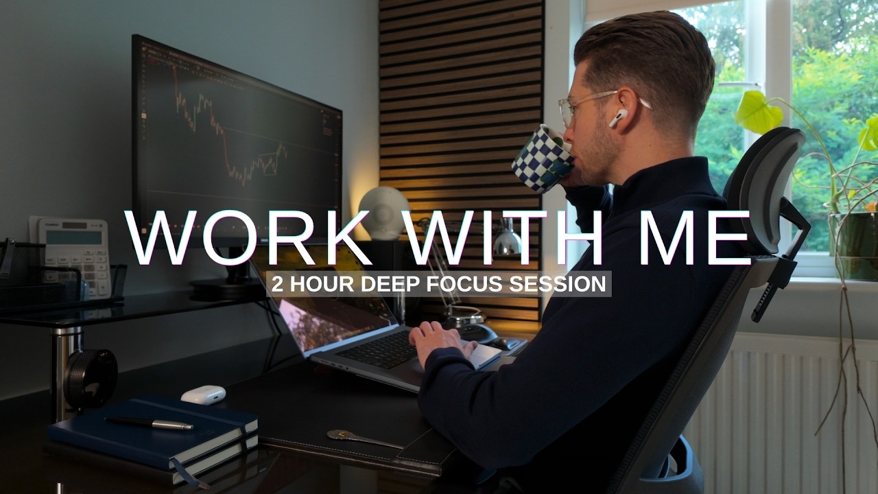 Work With Me | 2 Hour Structured Focus Session For Professionals | 50-10-50 Pomodoro Technique