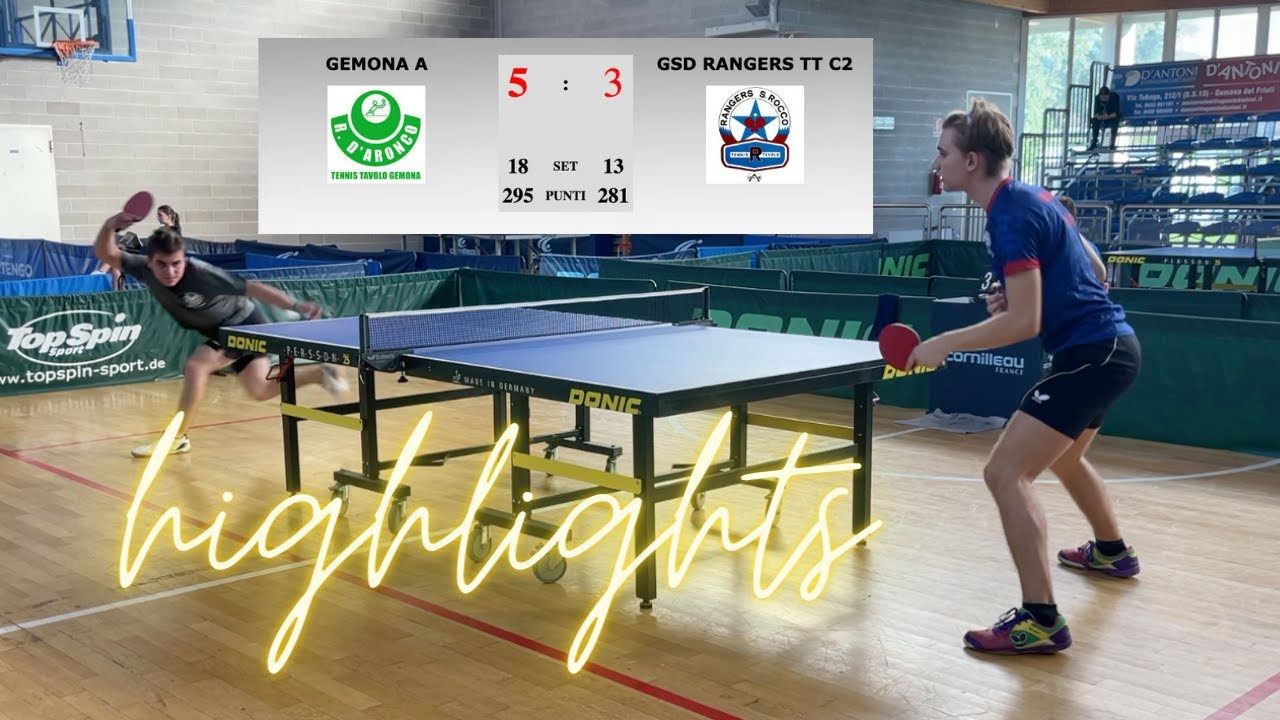 Serie C2 2023/24 - 1ª giornata, TT Gemona - Rangers Udine 5-3