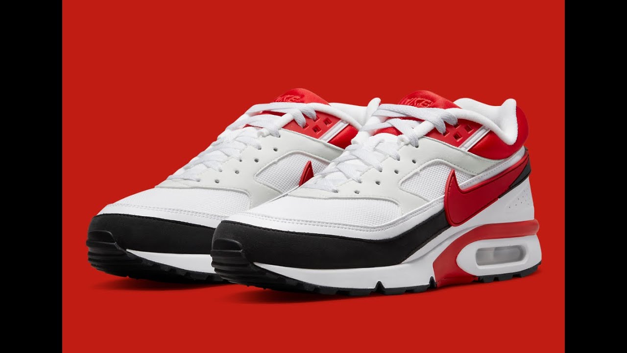 Nike Air Max BW Sport Red Sneakers Detailed Look