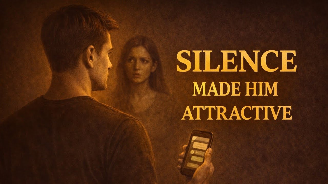 Silence can make a MAN attractive 