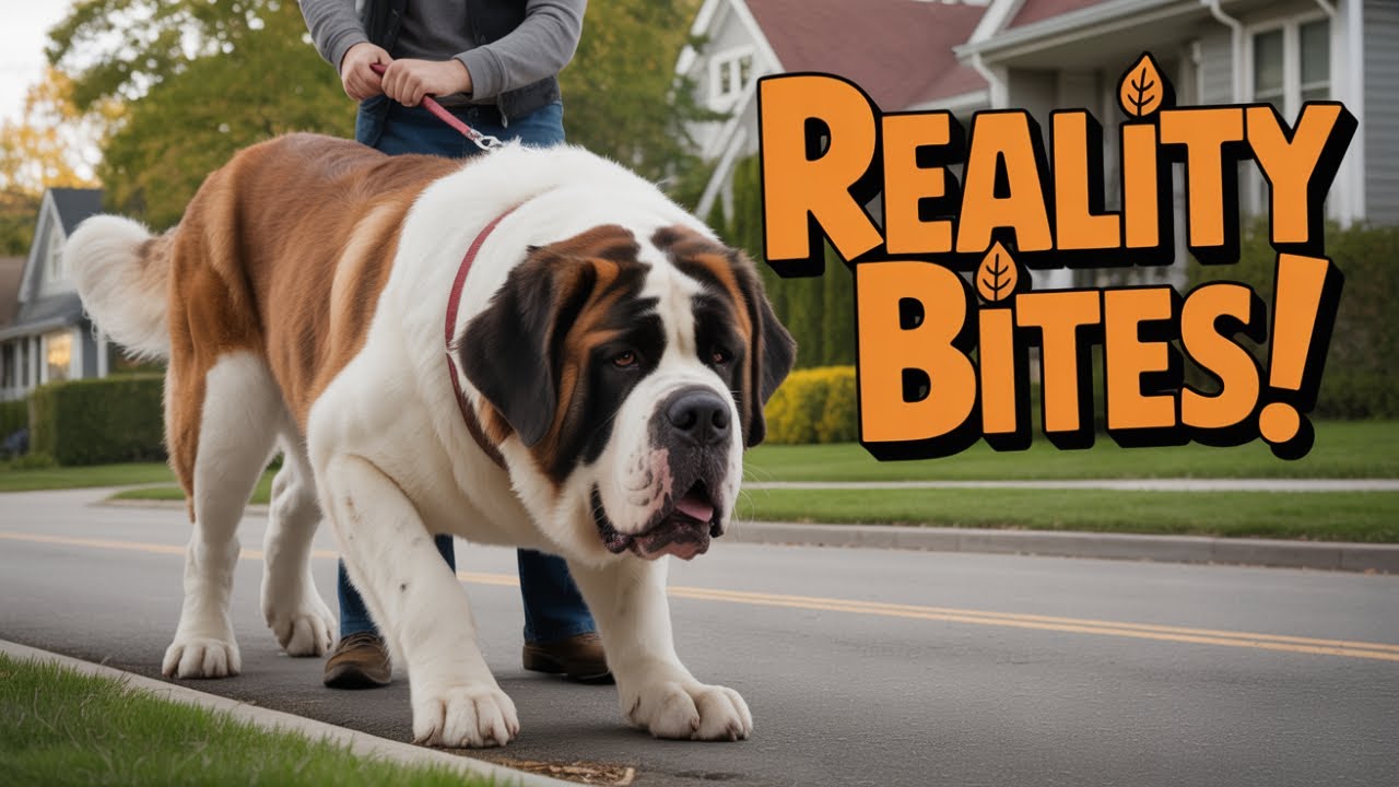 What Owning a St. Bernard Is REALLY Like #SaintBernard
