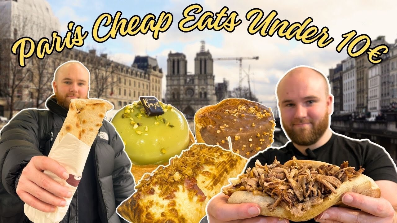 MUST TRY CHEAPS EATS in PARIS!! 🇫🇷 ALL UNDER 10€!!