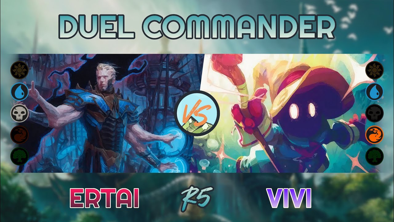 Ertai vs. Vivi - CDF 2025 - Day 1 - R5 - Duel Commander│MTG│bitzelberg