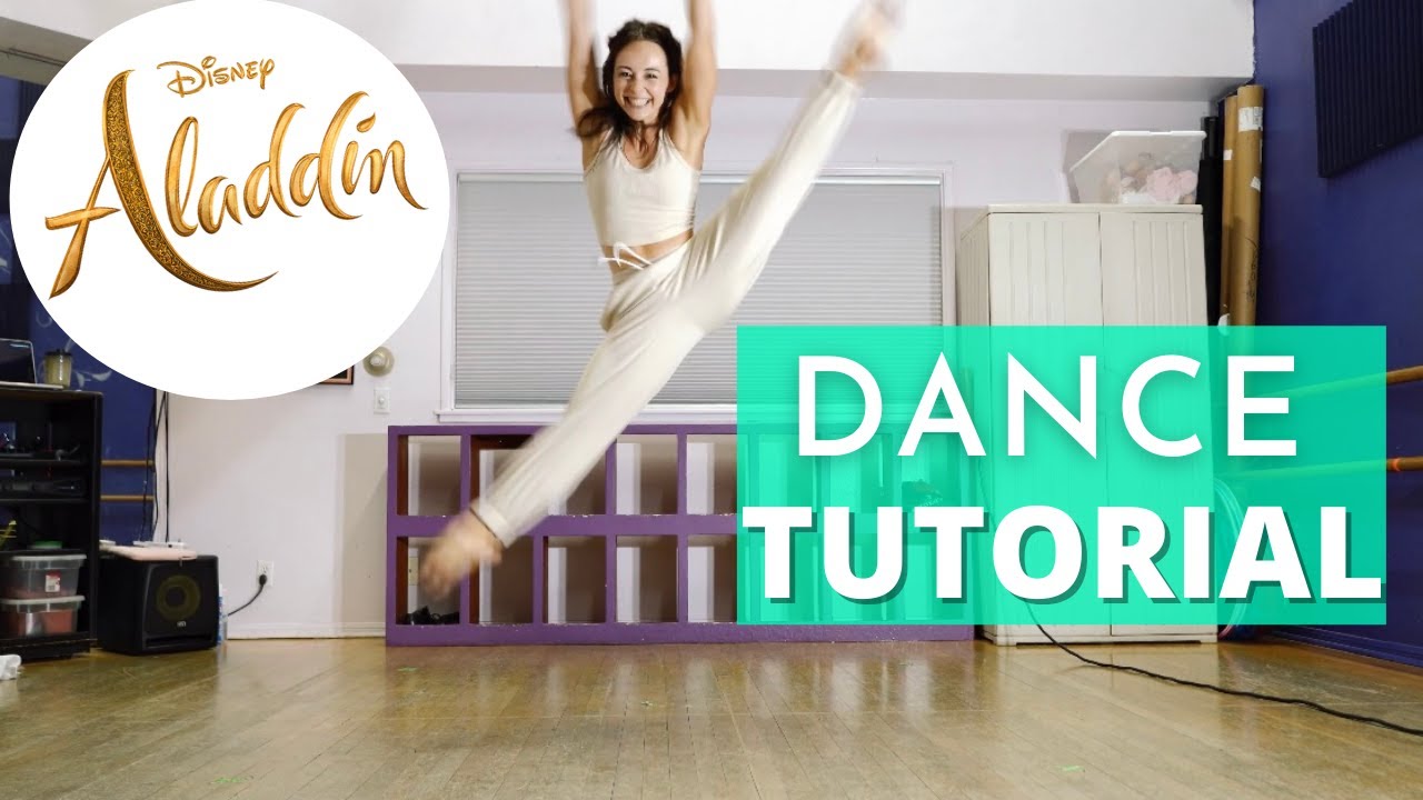 #DisneyAladdin ENDING SCENE Dance Tutorial // Friend Like Me (Reprise)