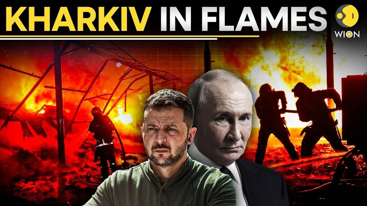 Russia-Ukraine War LIVE: Ukraine's 2nd City Kharkiv Under MAJOR ATTACK; Putin's Drones Burn Kharkiv