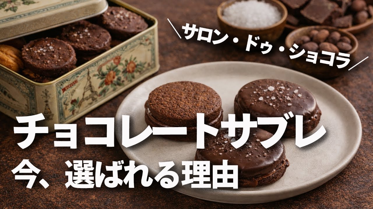 【バレンタイン前に知りたい】サロン・デュ・ショコラでチョコレートサブレが人気の理由