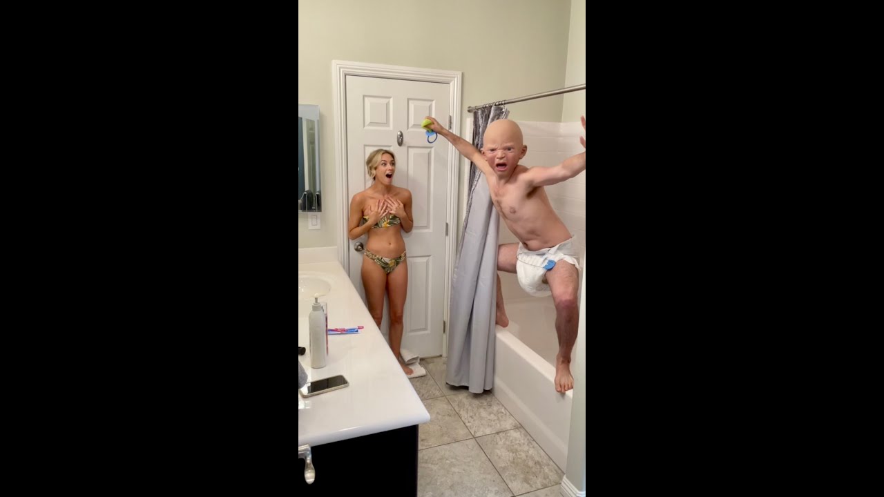 She freaked out! 🤣