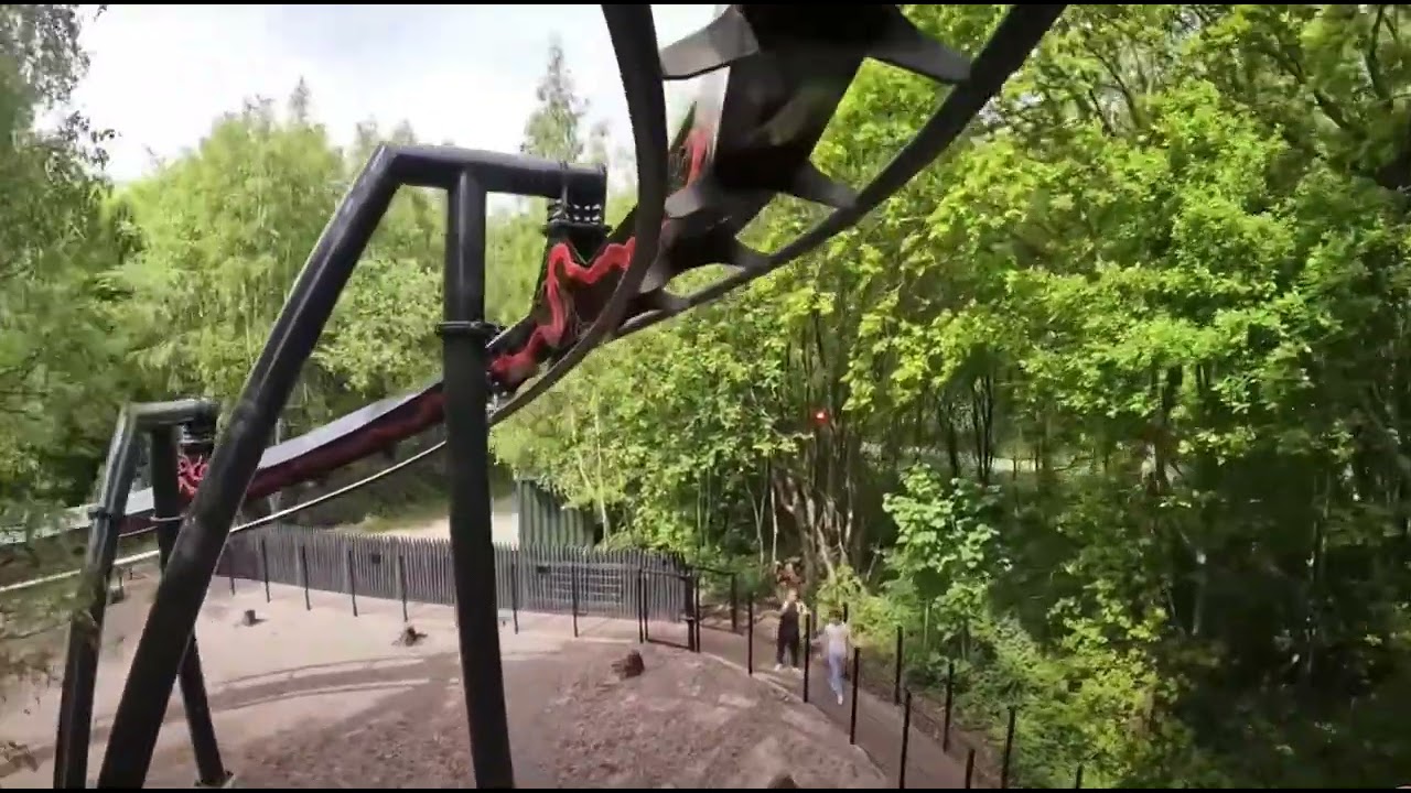 Nemesis reborn 4k POV Alton Towers