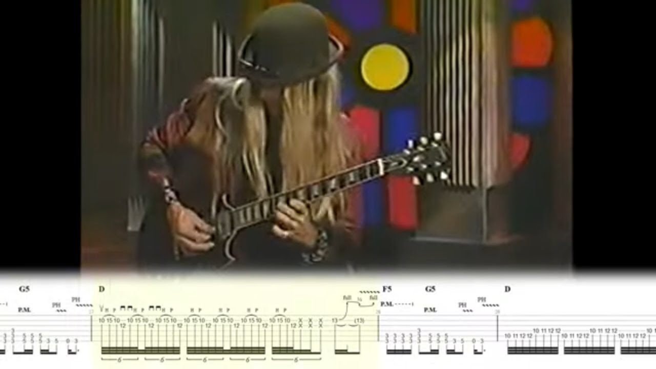 That Time Zakk Wylde Forgot His Les Paul And Played... an SG?!?!