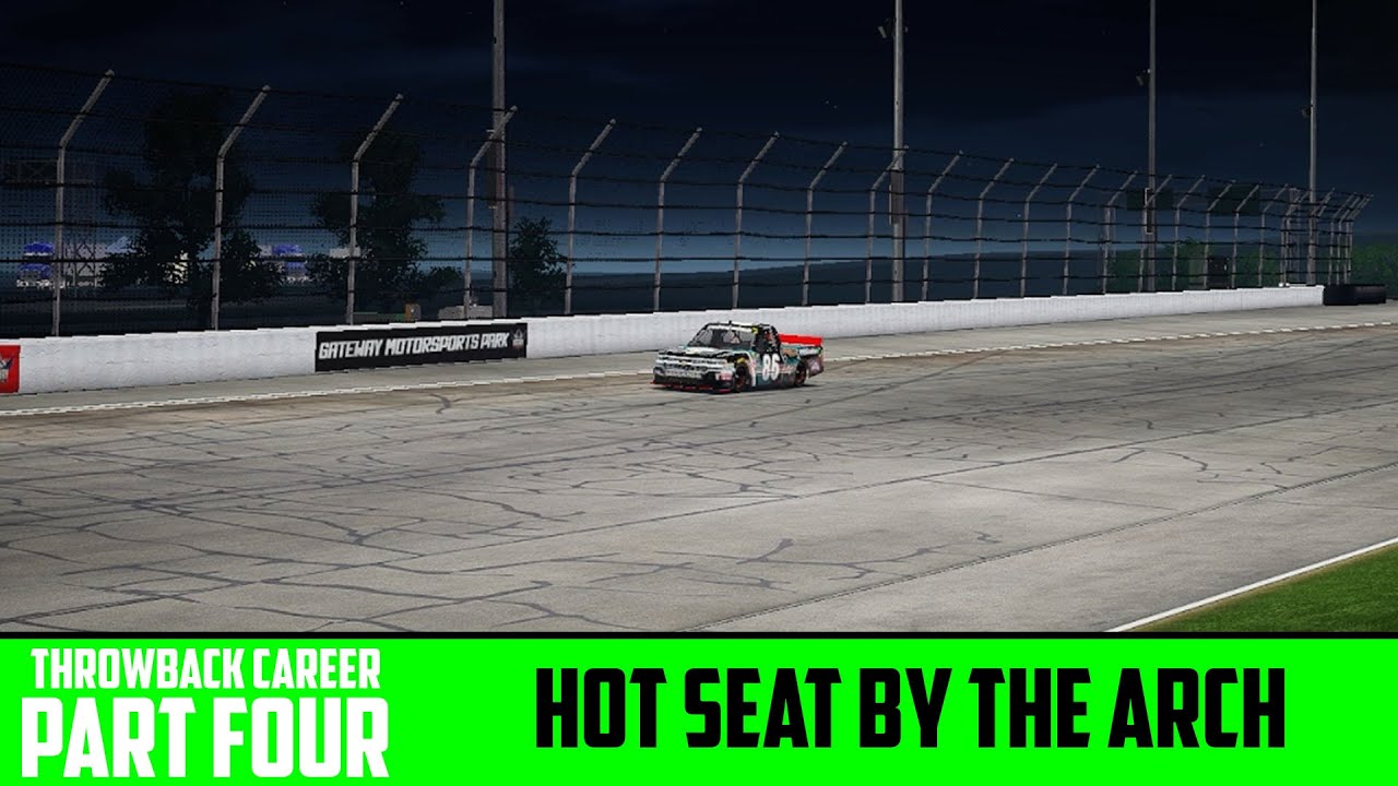 NASCAR Heat 2 Throwback Career Part 4- Hot Seat By The Arch