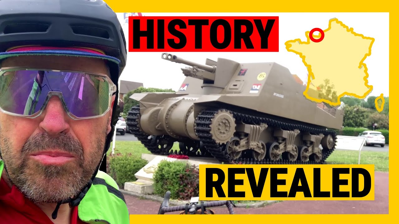 Przejażdżka rowerowa wzdłuż wybrzeża Normandii w D-Day: przygoda EuroVelo 4 we Francji
