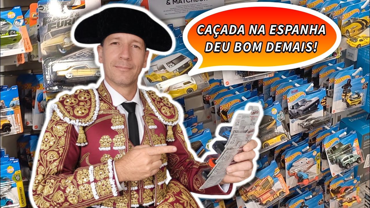 Hot Wheels Caçada na Espanha, deu bom demais! 