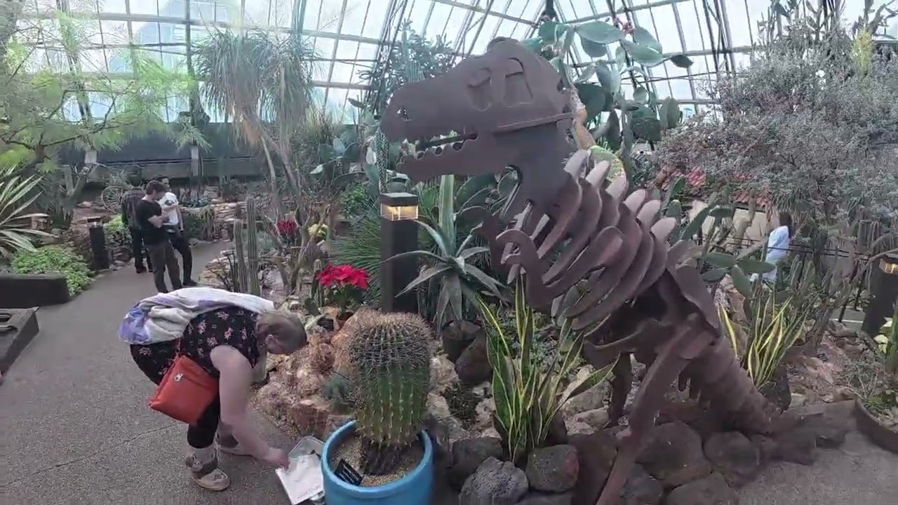 The Outlaw and Renengade tour the Muttart Conservatory in Edmonton Alberta Part 1
