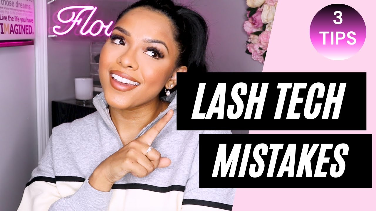 3 MISTAKES BEGINNER LASH TECHS MAKE | EYELASHES EXTENSIONS | LEARN LASHES | EYELASHES FOR BEGINNERS