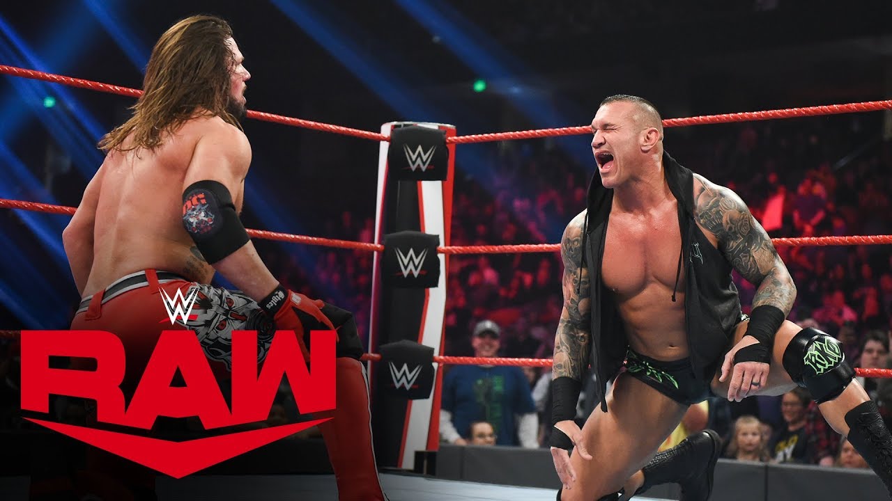 Rey Mysterio vs. AJ Styles &ndash; United States Title Match: Raw, Dec. 9, 2019