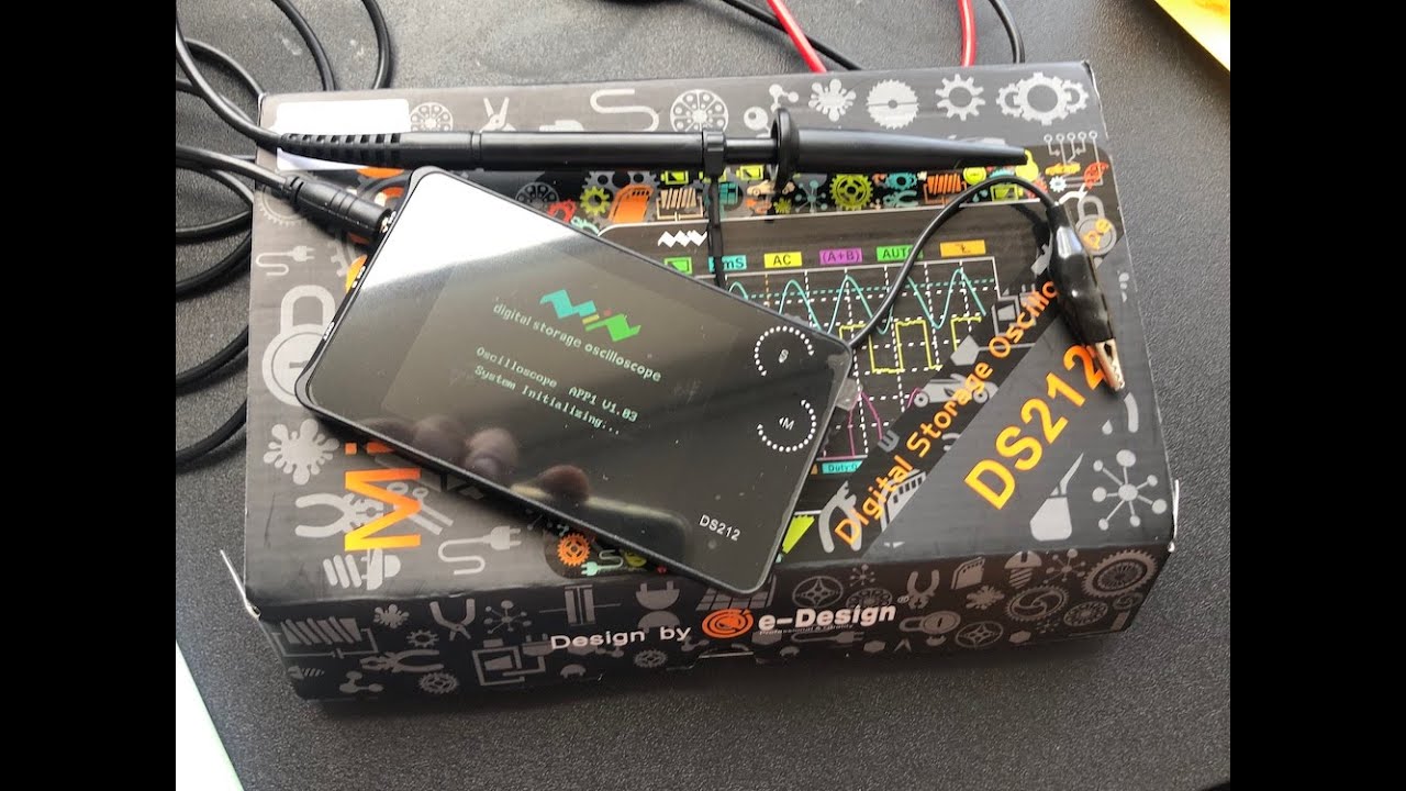 Osciloscopio DS212 Pr&aacute;ctico y de bolsillo