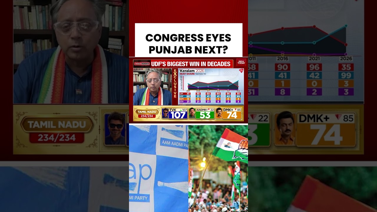 Радждип Сардесай и Тхарур о планах Конгресса в Пенджабе #congress #shashitharoor #PUNJAB
