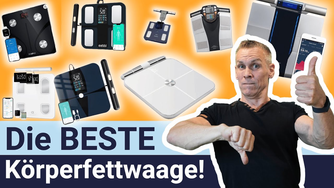 8 Körperfettwaagen im Test! Was mich am meisten schockiert hat!