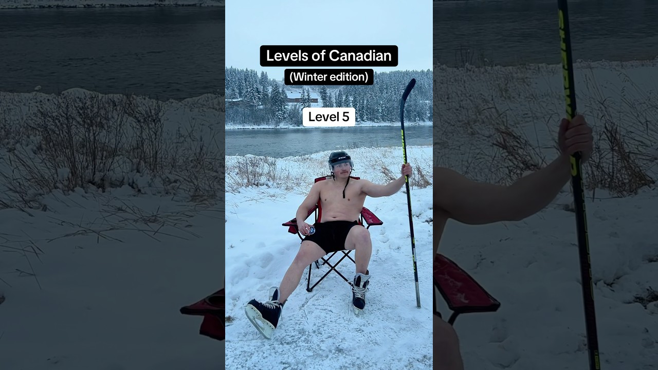 Уровни канадского (зимнее издание) #зима #снег #канада #хоккей
