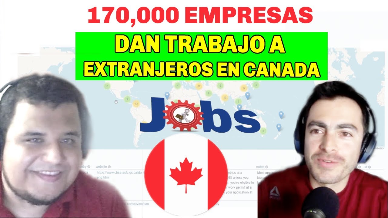 Listas empresas Canada que dan trabajo a extranjeros