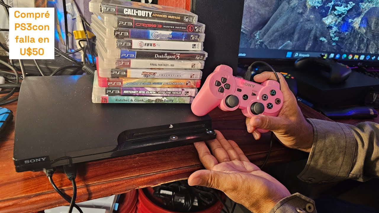 Compré PS3 con falla en U$ 50 y lo reparé / estaría justo?