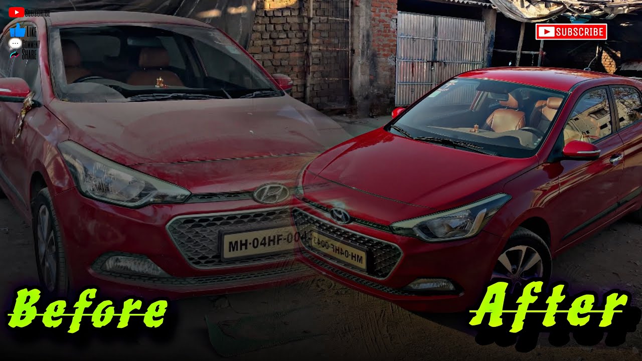 Hyundai i20 detailing and polish #trending #automobile #detailingpodcast #youtubeshorts #youtube 