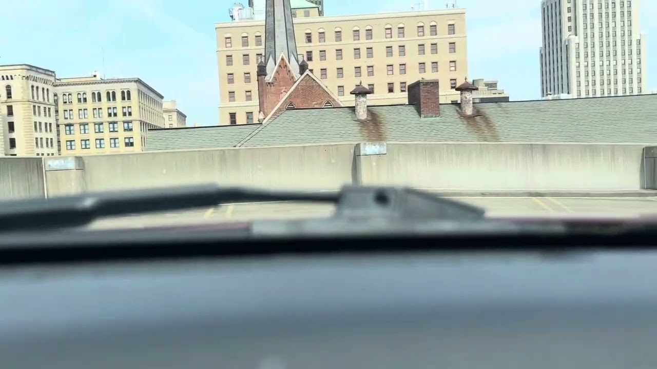 Touring the Broadway Parking Garage in Akron OH
