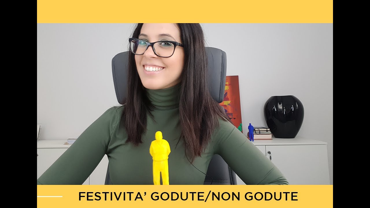 Festività godute e non godute: differenza