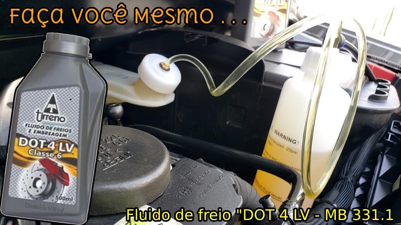 Troca do Fluido de freio Mercedes Benz - B200, CLA, GLA, A200, C180 entre outros..