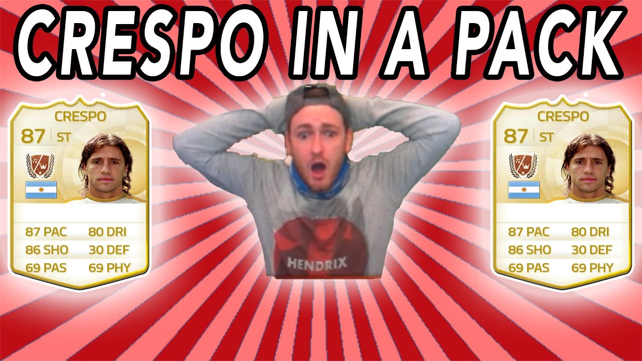 OMG LEGEND CRESPO IN A PACK! FIFA 15 UT