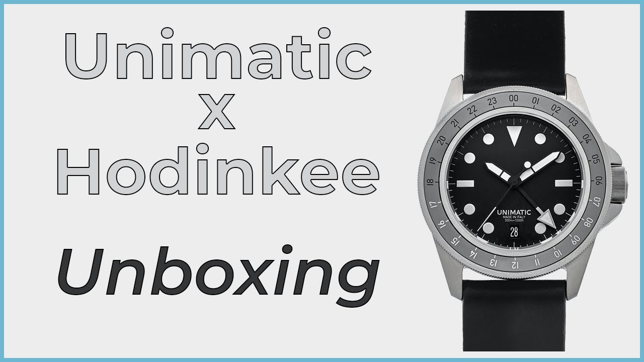 Unimatic x Hodinkee U1-HGMT Unboxing & First Impression