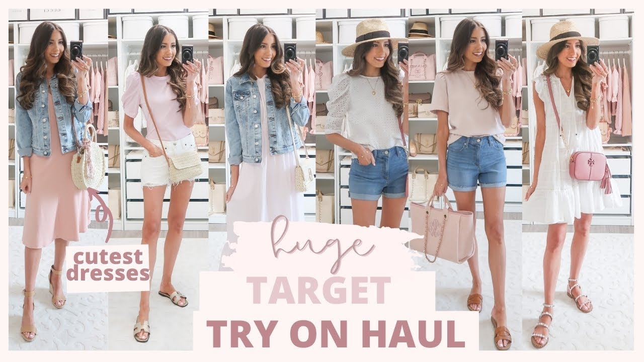 HUGE TARGET TRY ON SPRING 2021 | SPRING OUTFIT IDEAS + Cutest Dresses! 🌸
