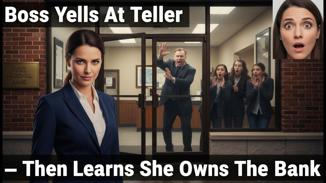Boss Yells At Teller To Count Faster – Then Learns She Owns The Bank