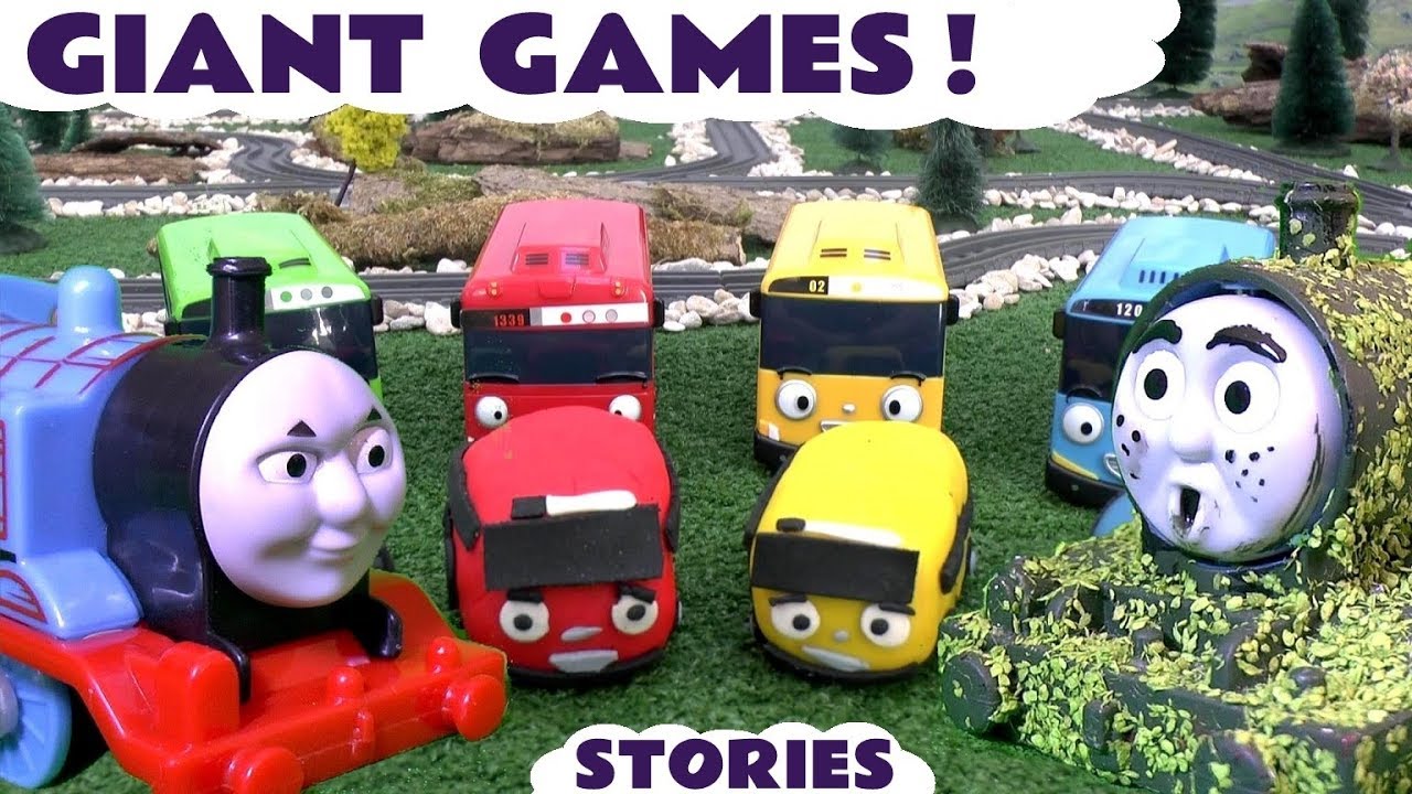 Toy Stories with Thomas The Train and Tom Moss Toys