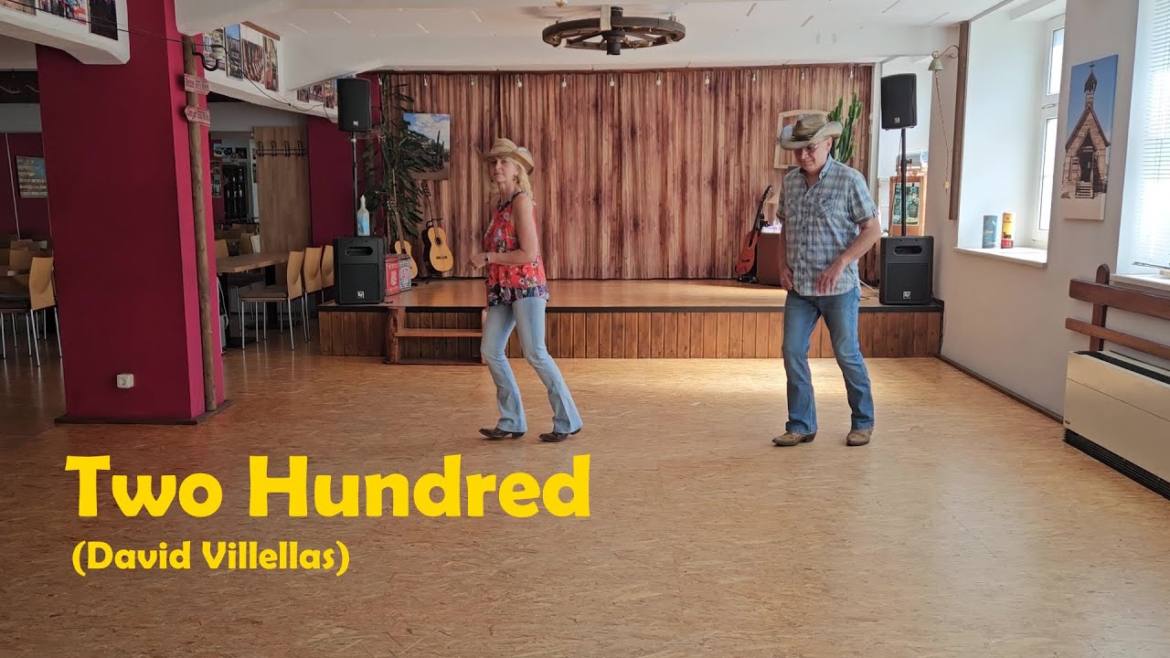 Line Dance TWO HUNDRED (David Villellas) Teach / Dance